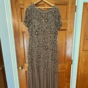 Beaded Full-Length Gown Size 16 Tall